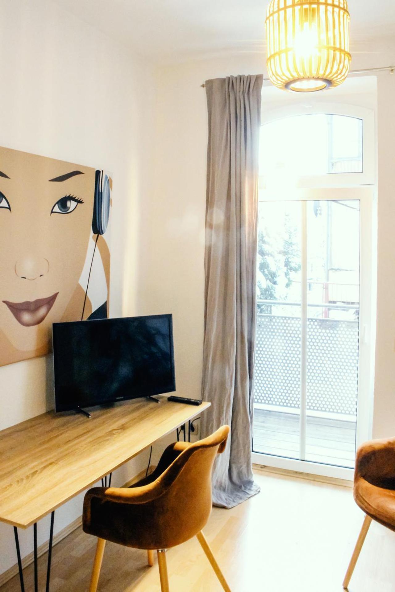 Nuwilu One - Apartment Mit Balkon Im Herzen Erfurts - Magenta Tv- Netflix - Disney Bagian luar foto
