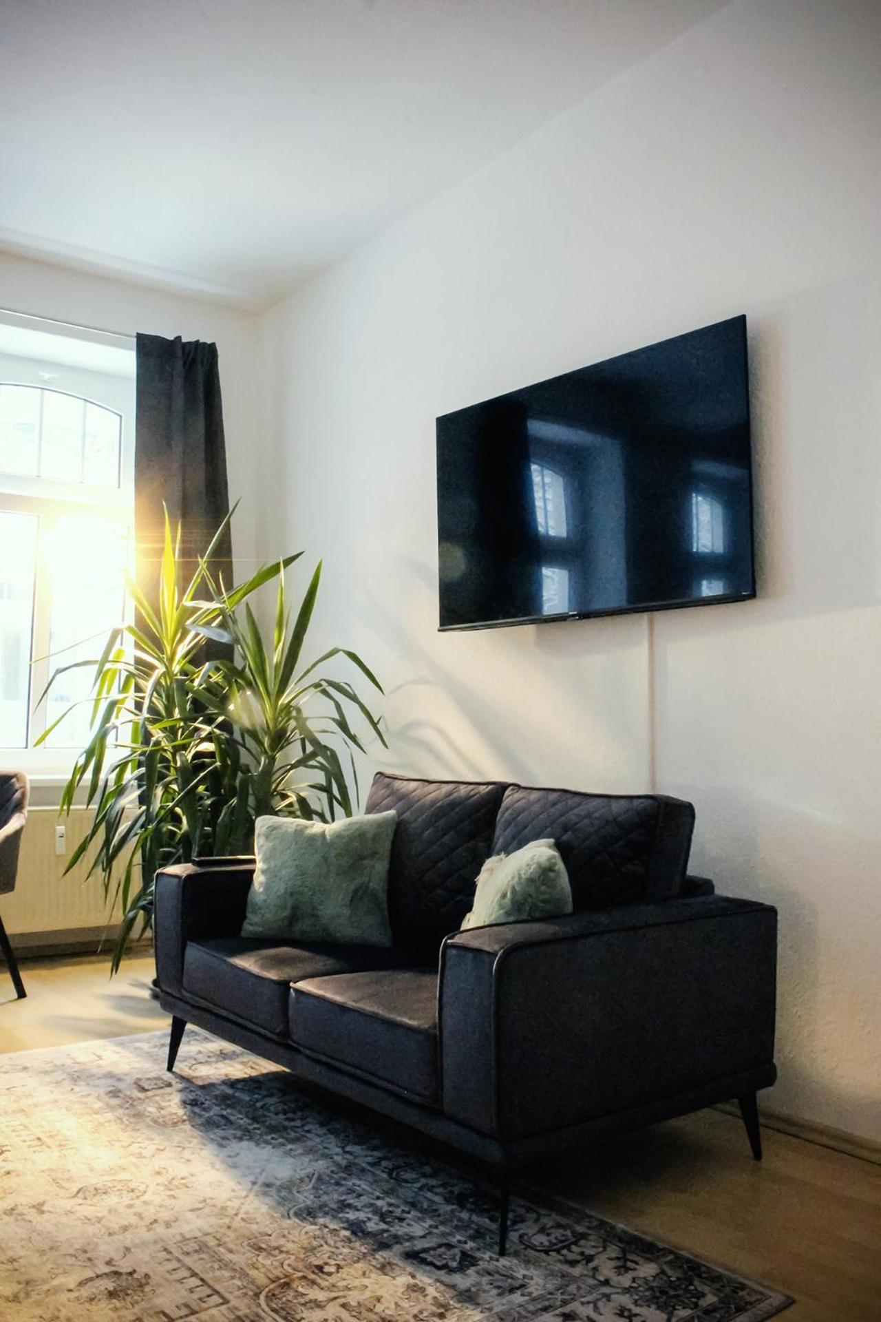 Nuwilu One - Apartment Mit Balkon Im Herzen Erfurts - Magenta Tv- Netflix - Disney Bagian luar foto